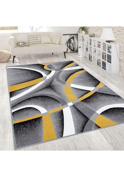 Rovigo Home Dijital Baskı Yıkanabilir Kaymaz Taban Salon Halısı  RVG1813 Çok Renkli