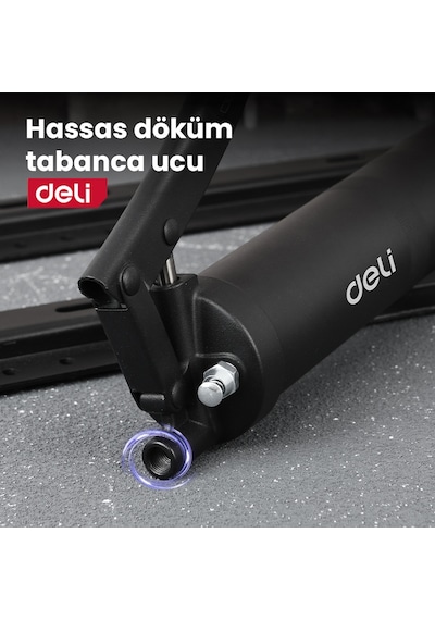 Delı Gres Pompası 400cc 6000 Psı Yüksek Basınçlı Yağ Tabancası
