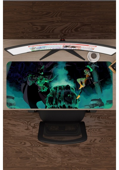 Hades 2 Kaymaz Dikişli Kauçuk Oyuncu Mousepad V5 - 90x40 Xxl Gaming Mouse Pad Fare Altlığı