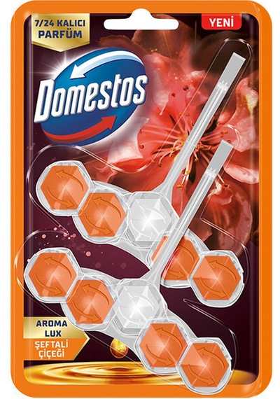 Domestos Wc Blok Şeftali Çiceği Lux 2x5'li
