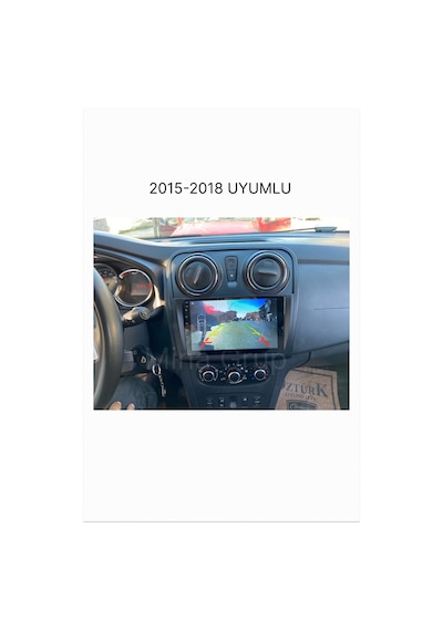 Snp Serisi Dacia Sandero / Stepway 2015-2018 Uyumlu 9 İnç Android Multimedya 6-128 Gb Hafıza Kablosuz Carplay + Geri Görüş Kamerası  9"