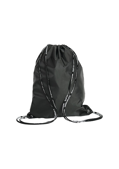 Musclecloth Musclecoth Sackpack Spor Çanta Siyah Gri-Standart Siyah