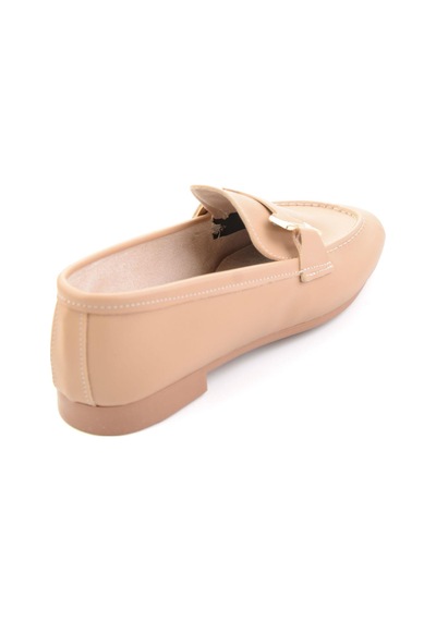 Nude Kadın Loafer Ayakkabı K01688012209 Ten Rengi