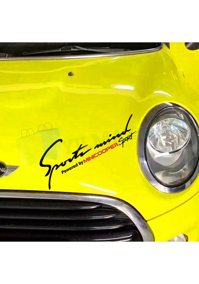 Sport Mind Minicooper Oto Sticker Marşpiyel Kapı Altı Yapıştırma
