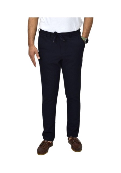 Erkek Jogger Armürlü Lastikli Pantolon 1917 Bgl-st04421 Lacivert