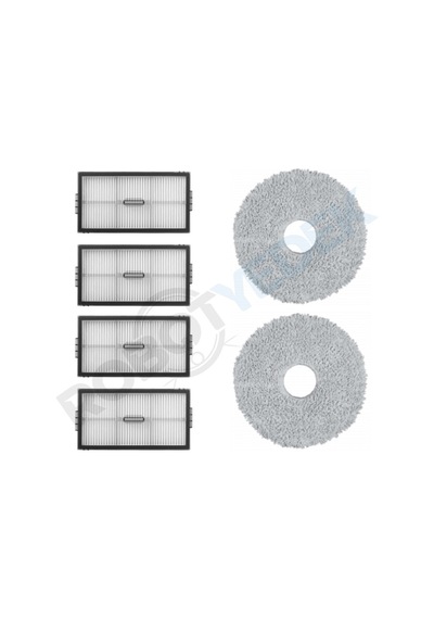 Saros 10r Uyumlu Hepa Filtre Ve Mop-6 Parça