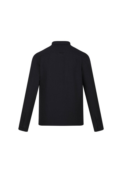Hatemoğlu Siyah Comfort Fit Düğmeli Yaka Uzun Kollu Casual Gömlek 4111999