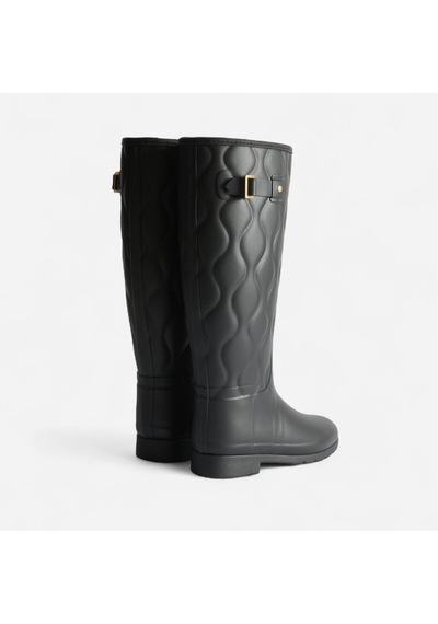 Hunter Originals Wellington Kadın Siyah Uzun Bot Kadın Siyah Uzun Bot Hfrw0015252-blk