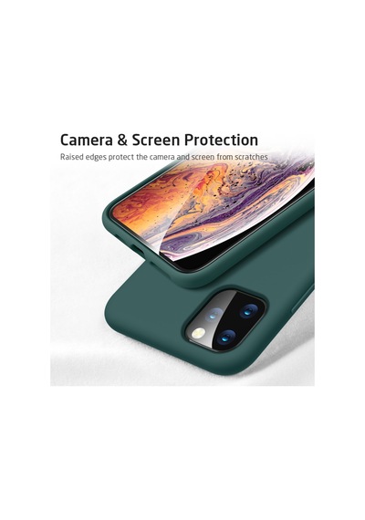 Apple Uyumlu iPhone 11 Kilif Lens Kamera Korumali Içi Kadife Silikon 406839997