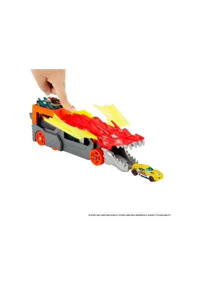 Hot  Wheels Fırlatıcı ve Taşıyıcı Ejderha  GTK42
