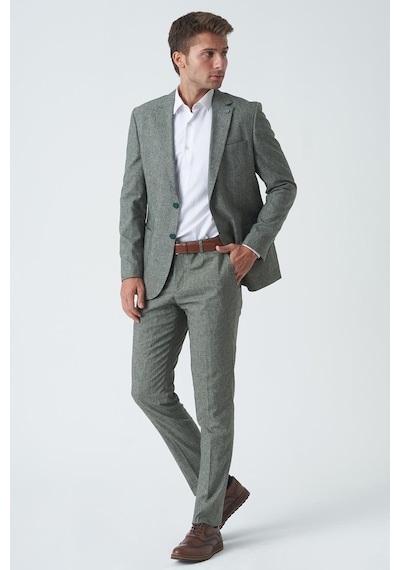White Stone Bangor T2430 Slim Fit 6 Drop Likralı Keten Takım Elbise Desenli-desenli Çok Renkli White Stone Bangor T2430 Slim Fit 6 Drop Likralı Keten Takım Elbise Desenli-desenli Çok Renkli