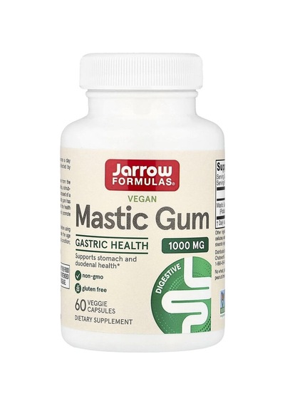Jarrow Formulas, Vegan Mastic Gum, 60 Veg Capsules 500 Mg Per Capsule