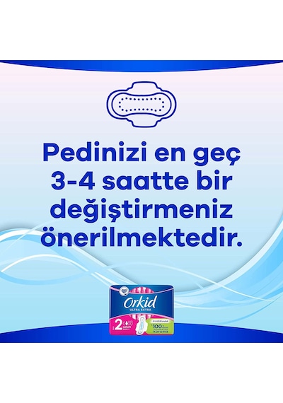 Orkid Ultra Extra Koruma Hijyenik Ped Uzun 5 x 7'li