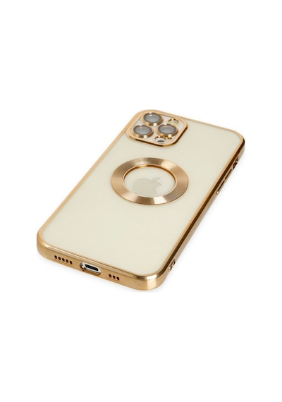 Apple Uyumlu iPhone 12 Pro Max Kılıf Hole Lazer Silikon Kapak