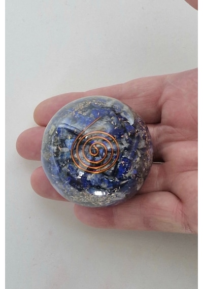Orgonit Küre Lapis Lazuli Ve Bakır Karışımlı 17ol