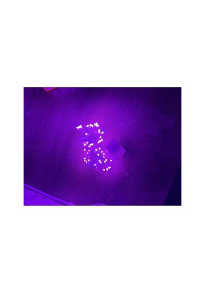 10m 100 Led Damla Uçlu Pembe Işık Şeffaf Kablo Mz-17-9 Etkinlik Dekoru Gece Lambası Kutlama Detayı