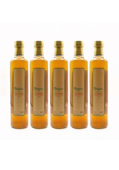 Organik Alıç Sirkesi 500 Ml 5 Li Set 5 X 500