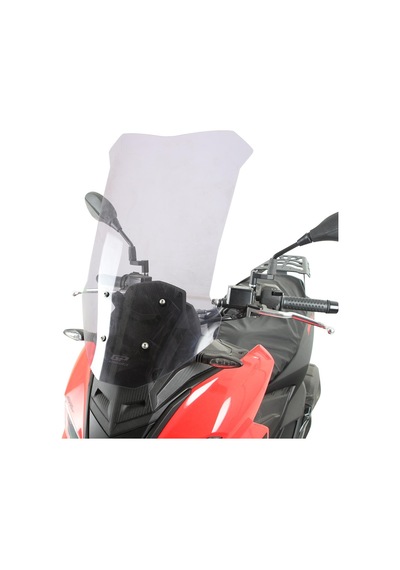 GP Kompozit Aprilia SR GT 125 / 200 2022-2023 Uyumlu Ön Cam Şeffaf 60 cm