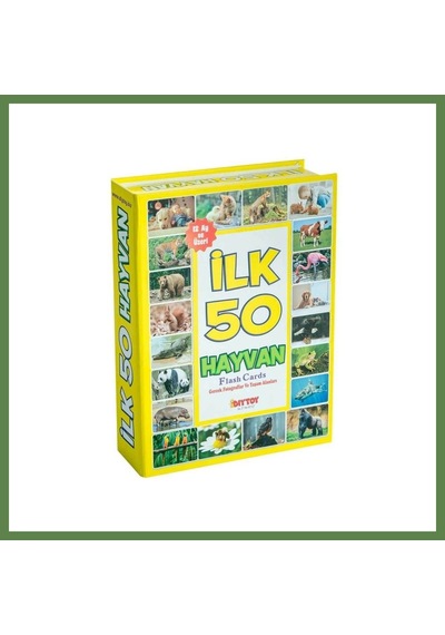 Bezos 1352flashcardsilk50hayvan-dıytoy Hb006