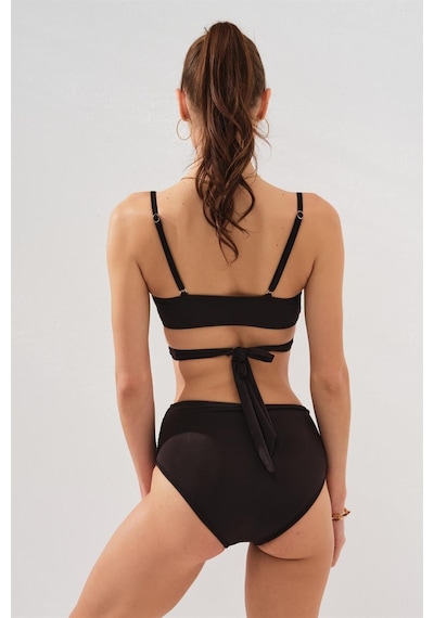 Pierre Cardin 231236 Sasha Belden Bağlamalı Bikini Siyah