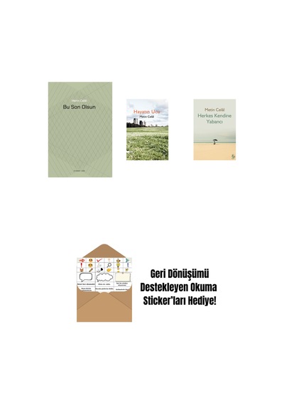 Bu Son Olsun + Hayatın Ucu + Herkes Kendine Yabancı + Okuma Sticker'ları
