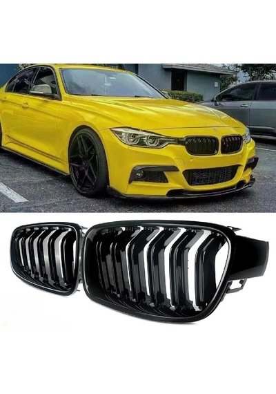 Bmw F30 2012-2019 Lci Parlak Siyah M3 Ön Panjur