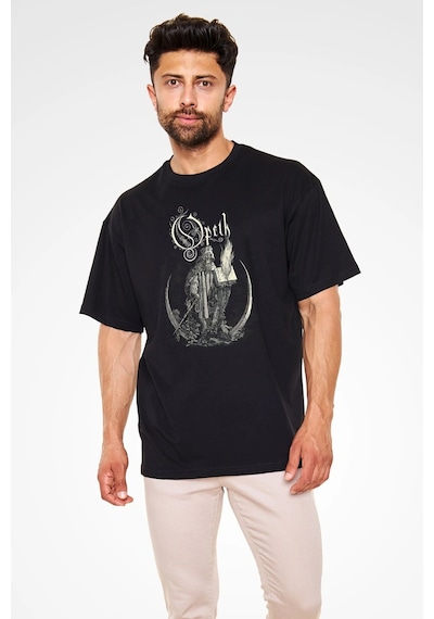 Startmore Opeth Siyah Unisex Oversize Tişört T-shirt Siyah