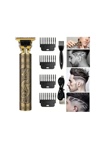 Cp-0685 Şarjlı Saç Ense Sakal Traş Makinesi Hair Clipper T Bıçaklı 0 Traş Tüm Vücut Tıraş Aleti