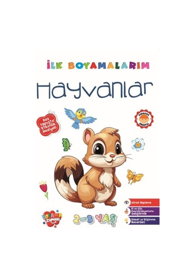İlk Boyamalarım -hayvanlar - Yqbx-629128