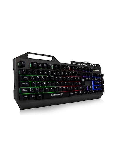 Rampage KB-R73 Usb Kablolu Aydınlatmalı Metal Kasa Gaming Q Klavye