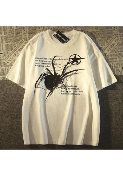 Tarzsokak Beyaz Spider In Strings Unisex Beyaz