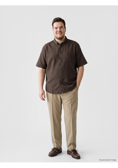 Lcwaıkıkı Classic Kahverengi Regular Fit Poplin Erkek Gömlek Lcwaıkıkı Classic Kahverengi Regular Fit Poplin Erkek Gömlek