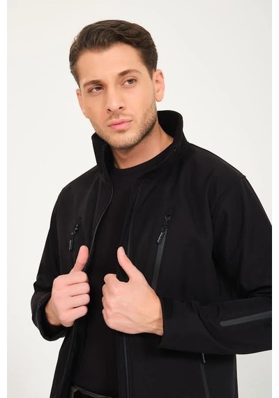 Q&steinbock Arthur Erkek Softshell-29425 Siyah