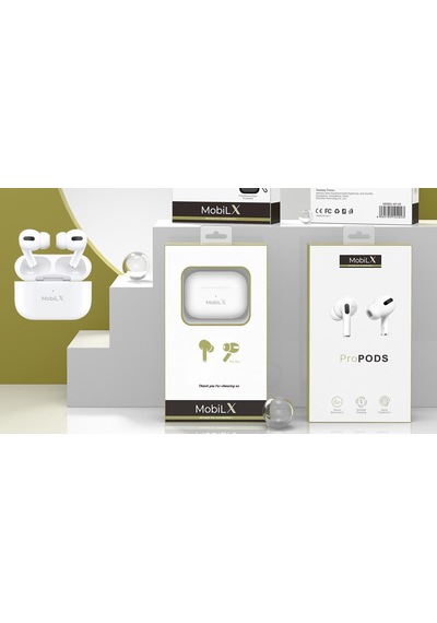 Mobilx Propods Pro Model Stereo Bass Hd Mikrofon Kablosuz Bluetooth Kulaklık