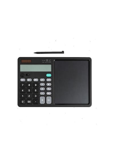 Powermaster Zh70 Dijital Not Defterli 12 Haneli Hesap Makinesi Siyah