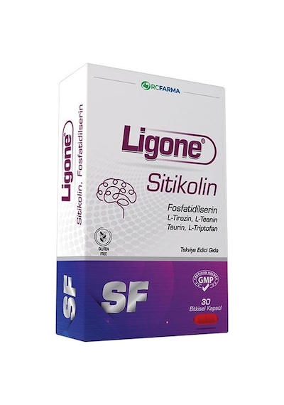 Ligone Sitikolin Fosfatidilserin 30 Bitkisel Kapsül