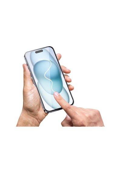 Buff Apple iPhone 15 Uyumlu 5d Easyfit Ekran Koruyucu