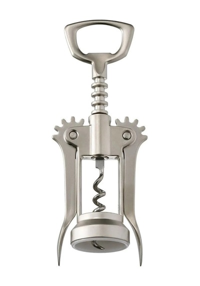 Metal Krom Tirbuşon Profesyonel Ve Kolay Kullanım Şişe Açacağı Metalik Diğer