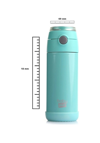 baby plus Çelik Termoslu Matara 350 ml BYP-SH861B_Mavi