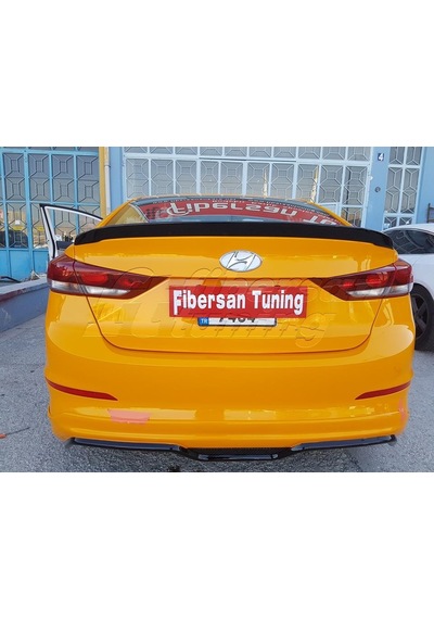 Hyundai Accent Elentra(2016..)arka Tampon Eki----fibersan Tuning N11.3366
