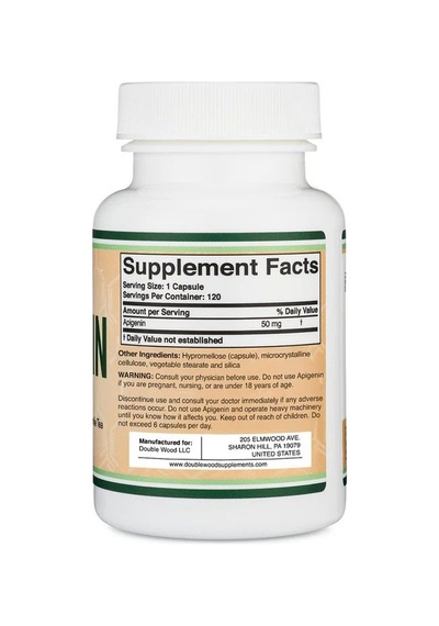 Apigenin Supplement 50 Mg 120 Kapsül