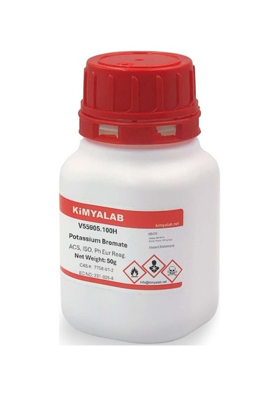 Kimyalab Potasyum Bromat Potassium Bromate 100 G