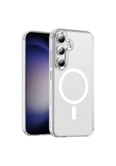 Samsung Galaxy A35 Uyumlu Şeffaf Magsafe Kılıf Safe Şeffaf