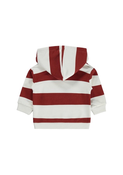 Silversun Kids Silversun College Baskılı Kapşonlu 2-7 Yaş Sweatshirt - Bordo