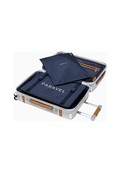 Paravel Aviator Carry-on Plus Kabin Boyu Trolley Valiz, Skyline Silver Gümüş