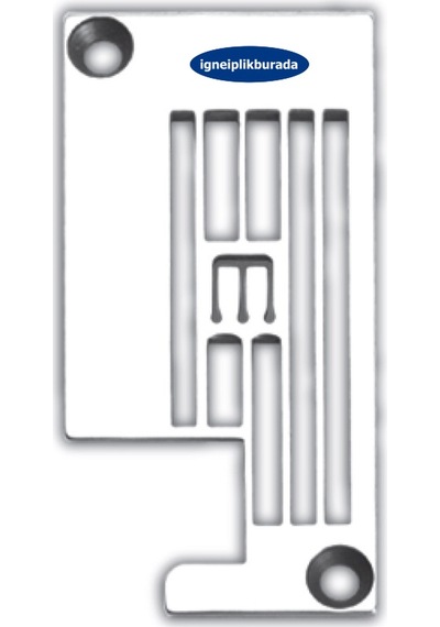 Siruba E0227Q Soldan Bıçaklı Reçme Plakası (6.4 mm) (Yan Sanayi)