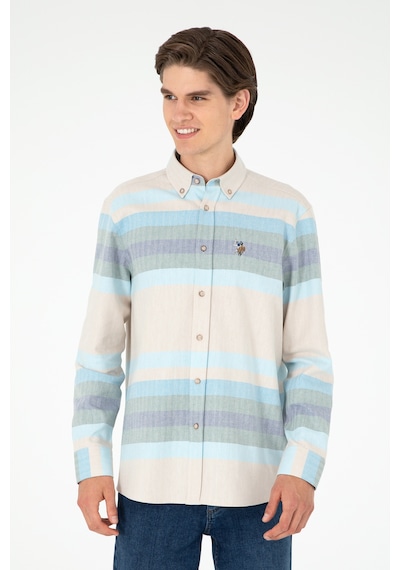 U.s. Polo Assn. Erkek Açık Mavi Gömlek Desenli 50298079-vr003 Açık Mavi U.s. Polo Assn. Erkek Açık Mavi Gömlek Desenli 50298079-vr003 Açık Mavi