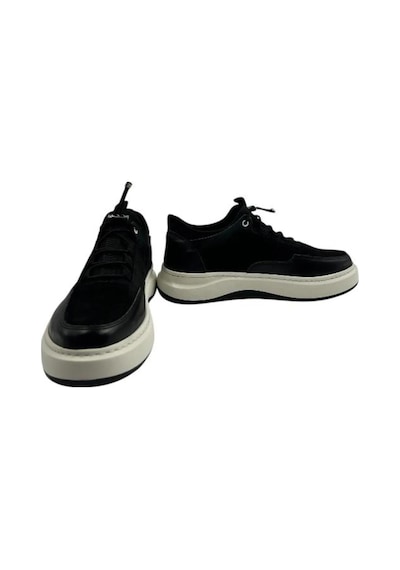 Kemal Tanca 883 6007 Erkek Hakiki Deri Spor Ayakkabı & Sneaker Siyah