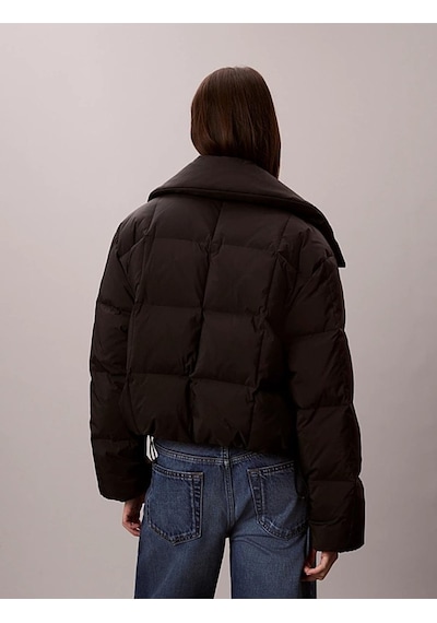 Short Down Puffer, Ub1-11151 Black