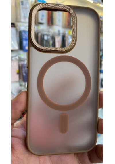 Apple Uyumlu iPhone16 Pro Kamera Korumalı Mat Magsafe Wireless Şarj Destekli Renkli 45671